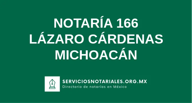 Notaría 166 de 
