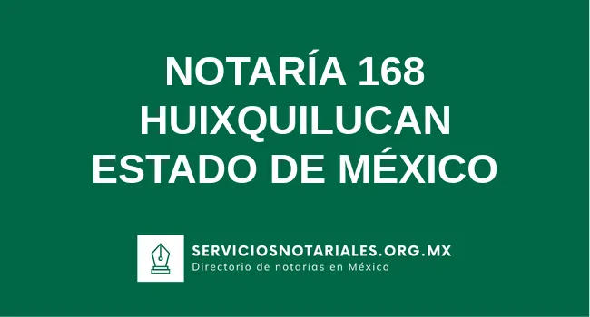 Notaría 168 de 
