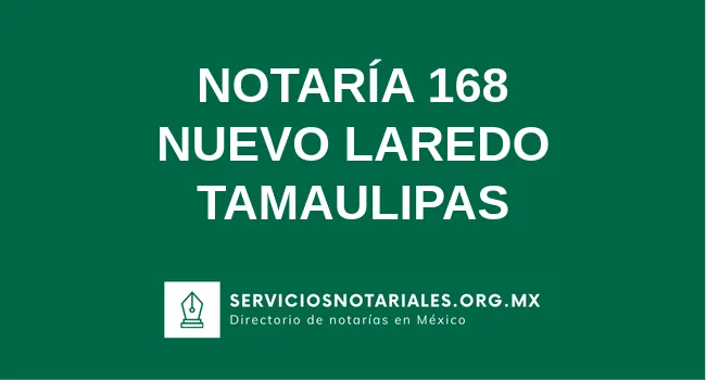 Notaría 168 de 