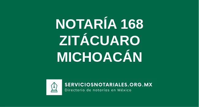 Notaría 168 de