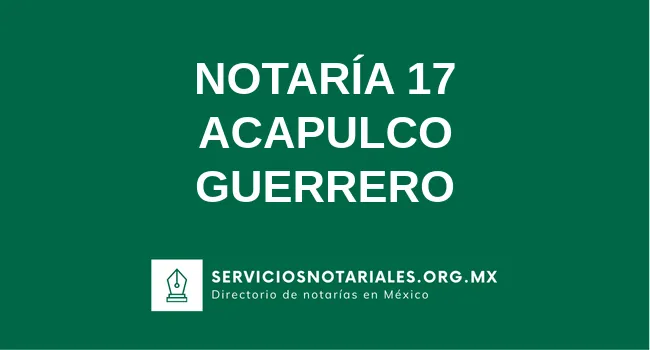 Notaría 17 de localidades(localidad) localidades(estado)