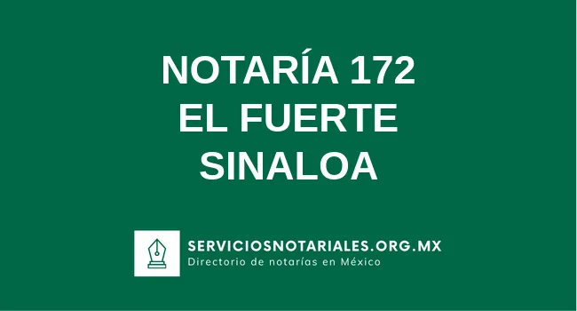 Notaría 172 de 