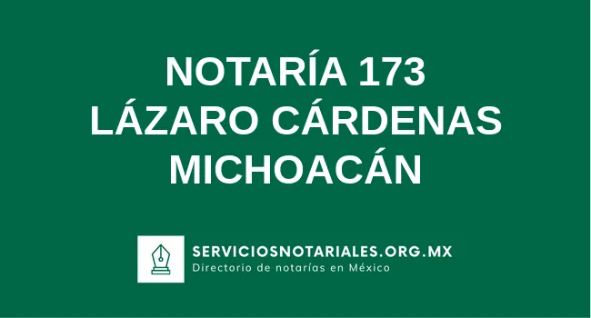 Notaría 173 de