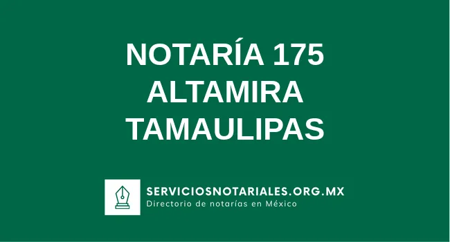Notaría 175 de 