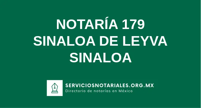 Notaría 179 de