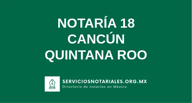 Notaría 18 de