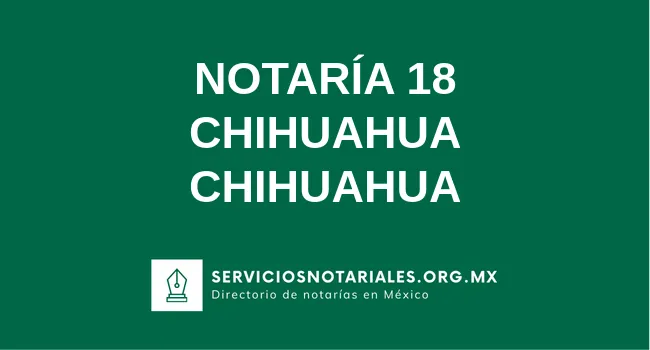 Notaría 18 de Rio Verde San Luis Potosí