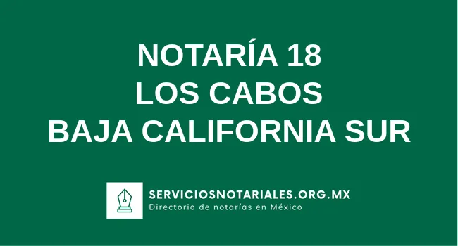Notaría 18 de Hidalgo del Parral Chihuahua
