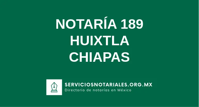 Notaría 189 de Tarimoro Guanajuato