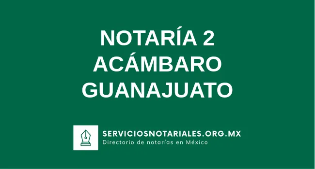 Notaría 2 de 