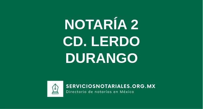 Notaría 2 de 