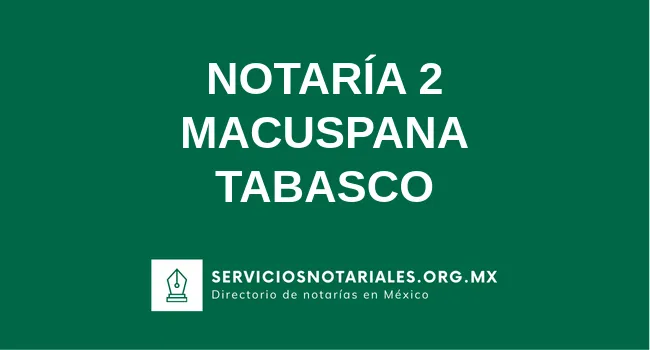 Notaría 2 de 