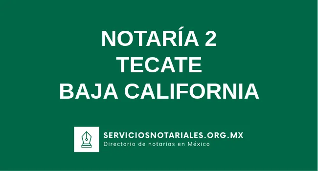 Notaría 2 de Cacahoatan Chiapas