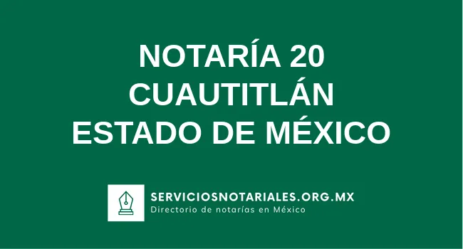 Notaría 20 de 