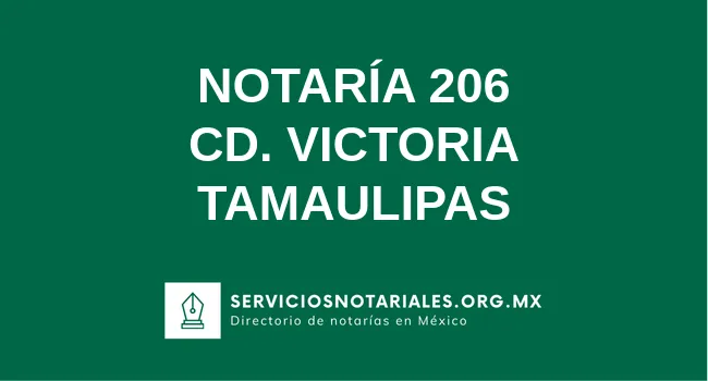 Notaría 206 de
