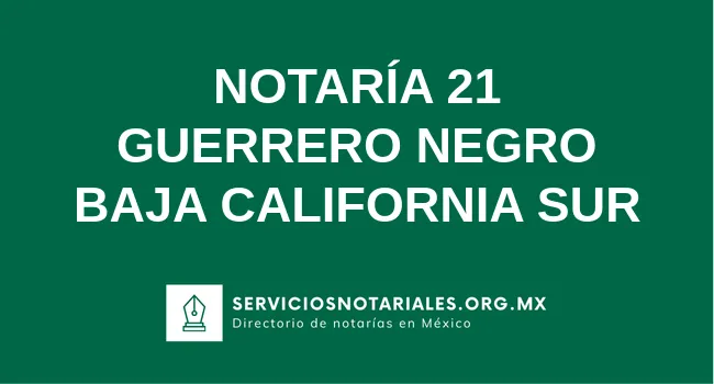 Notaría 21 de Tapachula Chiapas