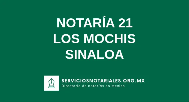 Notaría 21 de