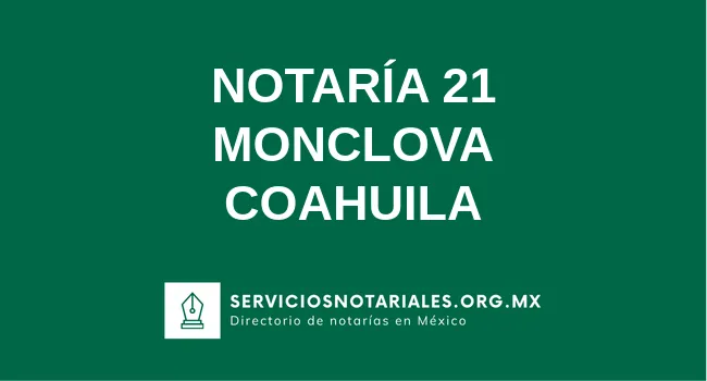 Notaría 21 de Macuspana Tabasco