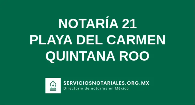 Notaría 21 de 