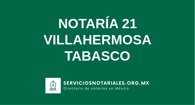 Notaría 21 de 