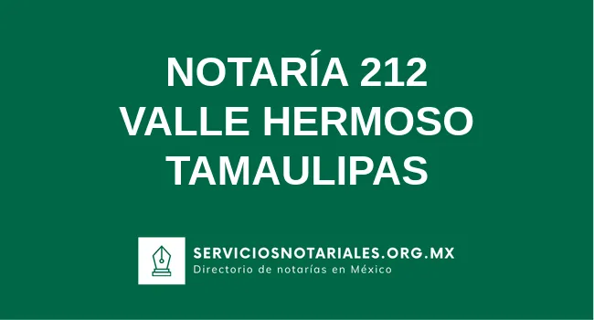 Notaría 212 de