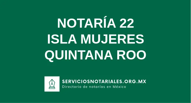 Notaría 22 de 