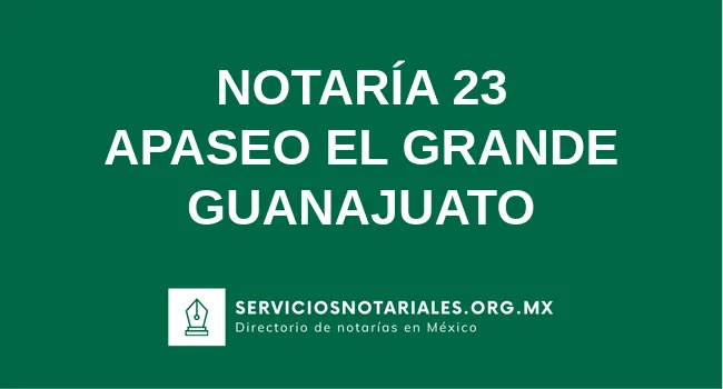 Notaría 23 de 