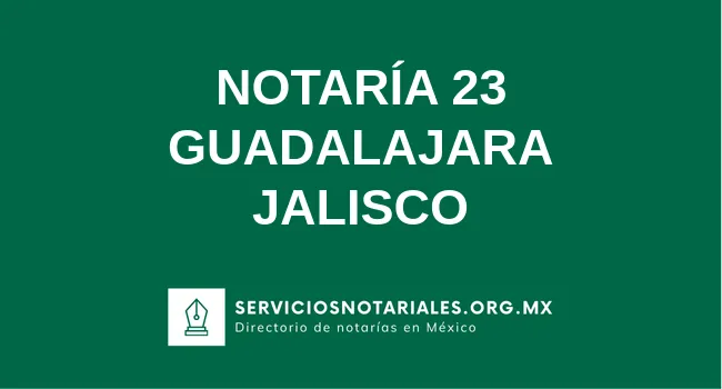Notaría 23 de localidades(localidad) localidades(estado)
