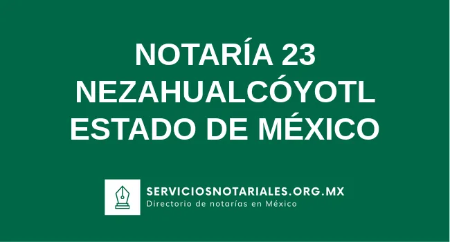 Notaría 23 de 