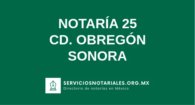 Notaría 25 de 