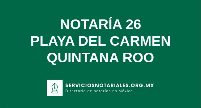 Notaría 26 de 