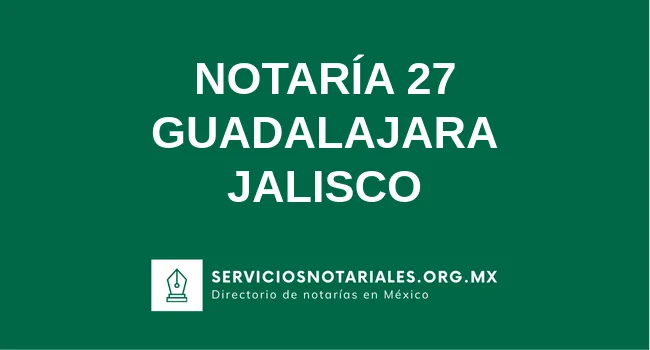 Notaría 27 de localidades(localidad) localidades(estado)