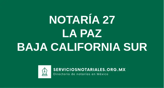 Notaría 27 de Cd. Delicias Chihuahua