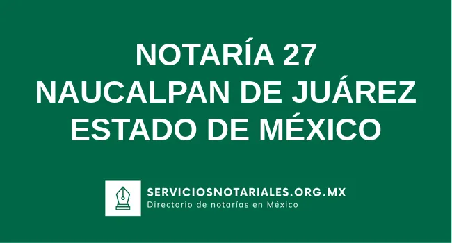 Notaría 27 de 
