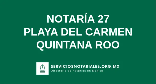 Notaría 27 de 
