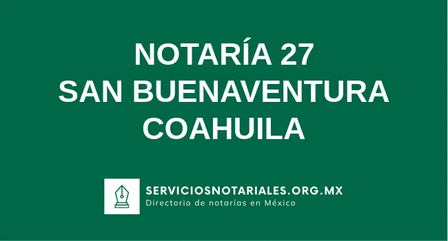 Notaría 27 de