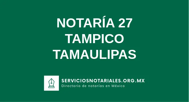 Notaría 27 de