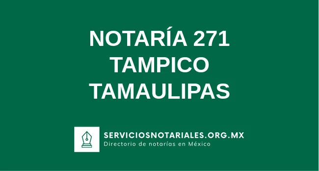 Notaría 271 de 