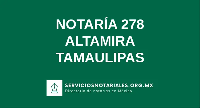 Notaría 278 de
