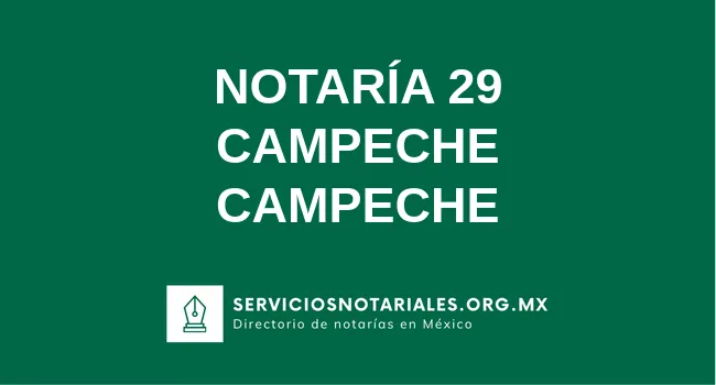 Notaría 29 de Naucalpan Estado de México