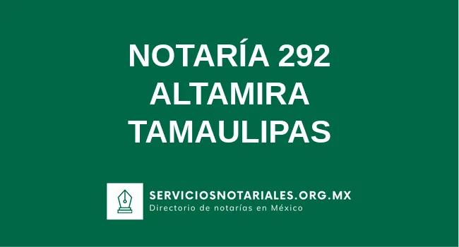 Notaría 292 de