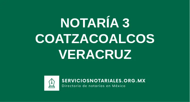 Notaría 3 de localidades(localidad) localidades(estado)