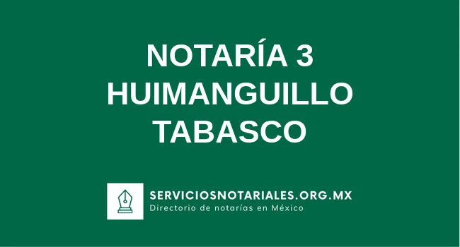 Notaría 3 de 