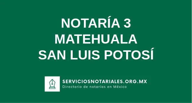Notaría 3 de 