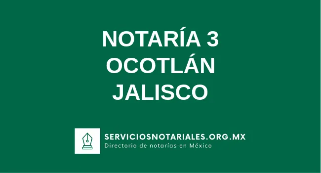 Notaría 3 de localidades(localidad) localidades(estado)