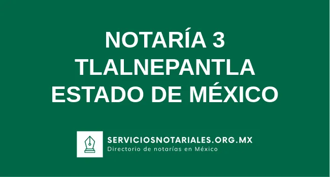 Notaría 3 de 