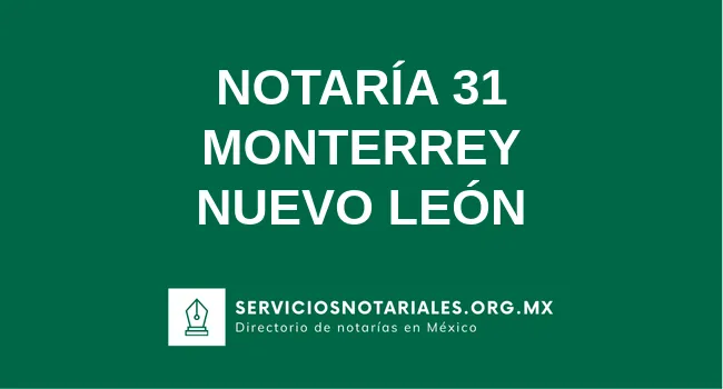 Notaría 31 de 