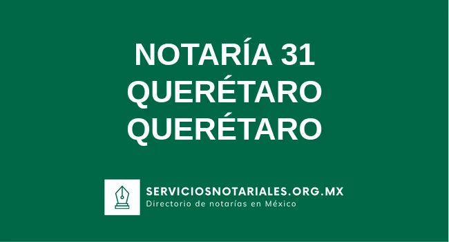 Notaría 31 de 