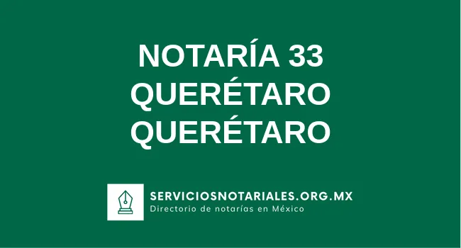 Notaría 33 de 