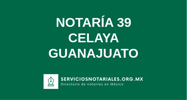 Notaría 39 de 